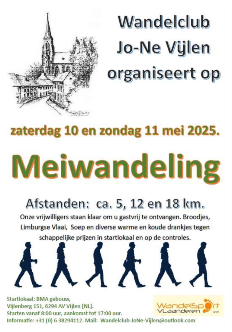 Meiwandeling 2025